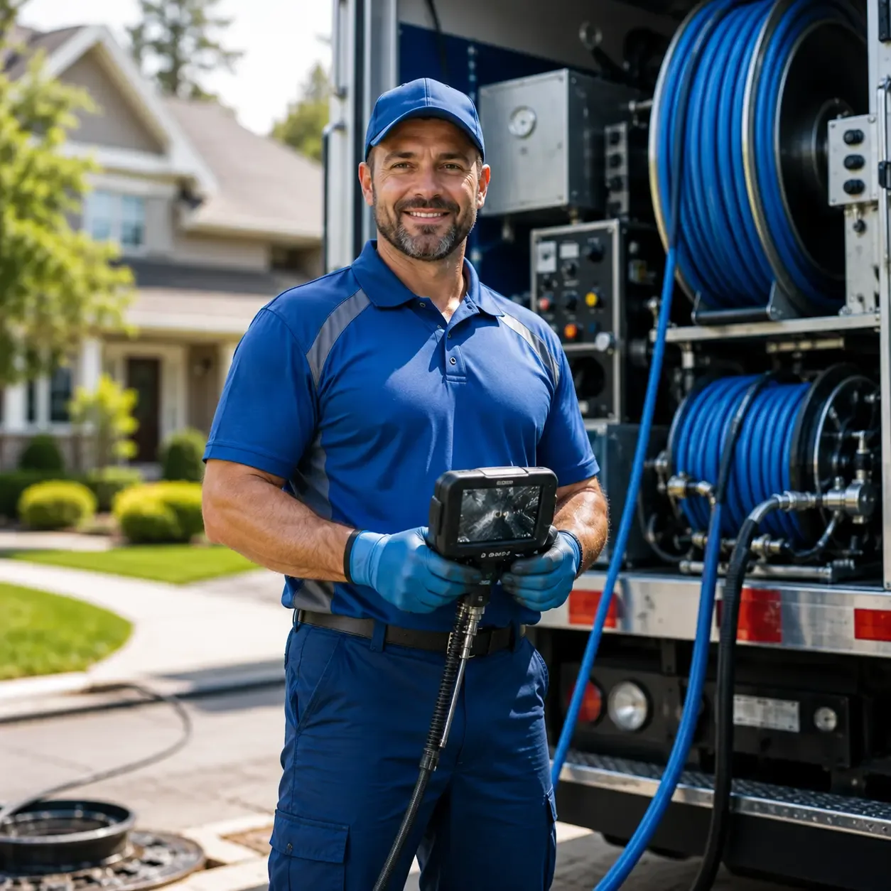 Local outdoor drain cleaning specialists in West Stockholm, NY